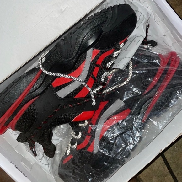 New Men's Javi Dominance Casual Shoes Low Top black/Red Size 12 Brand New! - Picture 1 of 1